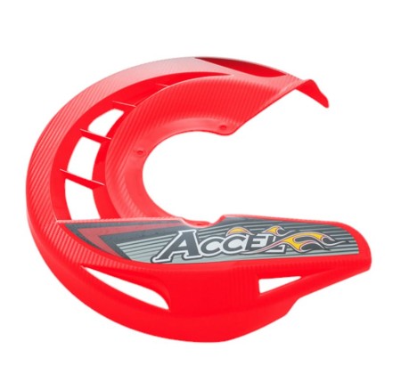 ACCEL ELEMENT PLASTIKOWY OSŁONY TARCZY HAMULCOWEJ (DO ADAPTERA FDCM LUB OSŁONY KPL. FDG) KOLOR CZERWONY (FDC01RD)  PROMOCJA