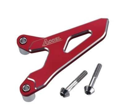 ACCEL OSŁONA ZĘBATKI PRZEDNIEJ HONDA CRF 250 R '1016, CRF 450R '09'16 KOLOR CZERWONY