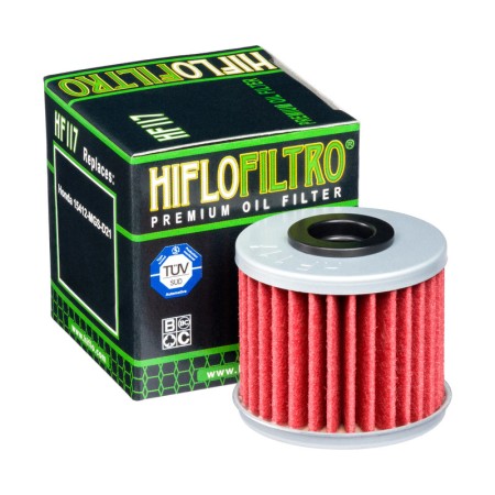 HIFLO FILTR OLEJU HF 117 HONDA NC700S DCT 1214, 750S/X DCT 1423, 750 INTERGRA DCT 1420, CRF1000/1100 AFRICA TWIN DCT 1624 (FILTR PRZEKŁADNI DCT) (50)
