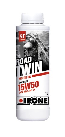 Obrazek dla: IPONE ROAD TWIN 15W50 SEMISYNTETYK 1L MA2 (AKC) (15) WYPRZEDAŻ