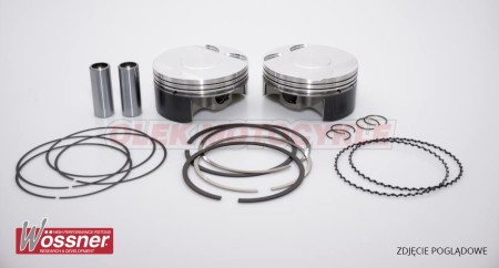 WOSSNER KOMPLET TŁOKÓW CITROEN (4T) ZX / XSARA 2.0L. 16V (167PS), PEUGEOT 306RS S16 / 306 GTI 2.0L. 16V (167PS)