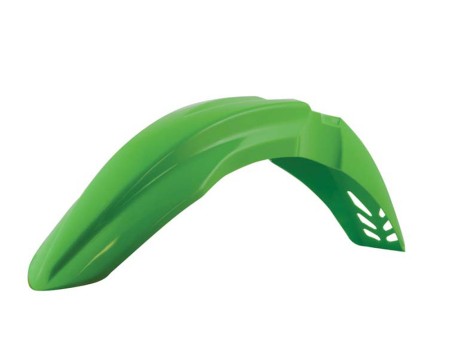 Obrazek dla: RACETECH (RTECH) BŁOTNIK PRZÓD KAWASAKI KXF 250/450 '09'12 KOLOR ZIELONY AIRFLOW (PAKXFVE0999) (KA03796026)  WYPRZEDAŻ