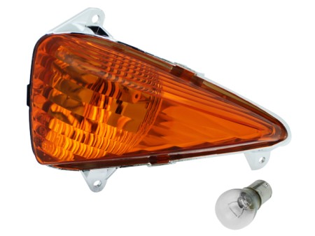 NACHMAN KIERUNKOWSKAZ HONDA CBF 600/1000 0409, XL1000V 0309 PRAWY PRZÓD POMARAŃ SZKŁO (MC01902R) (13758N)