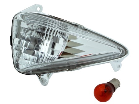 NACHMAN KIERUNKOWSKAZ HONDA CBF 600S 0409, CB 1000, XL 1000N LEWY PRZÓD, BIAŁE SZKŁO (MC01902L1) (9922N)