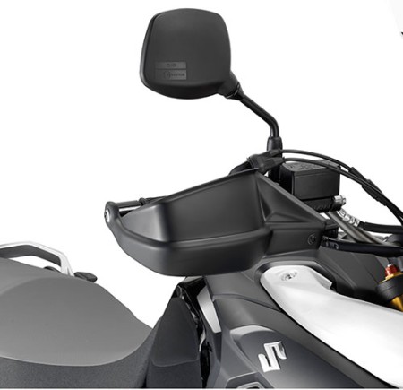 KAPPA OSŁONY KIEROWNICY (RĄK, HANDBARY) SUZUKI DL 650V VSTROM (1116), DL 1000V VSTROM (1419), DL 1050/XT VSTROM (2022) KOLOR CZARNY