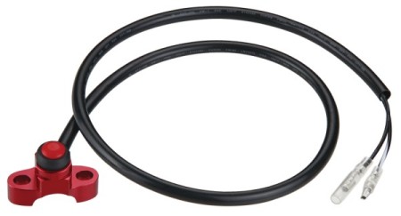 ACCEL WYŁĄCZNIK ZAPŁONU UNIWERSALNY ALUMINIOWY KOLOR CZERWONY (KS01RD)