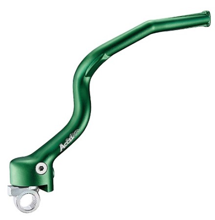 ACCEL DŹWIGNIA STARTERA (KOPKA) ALUMINIOWA KAWASAKI KXF 250 '13'20 KOLOR ZIELONY