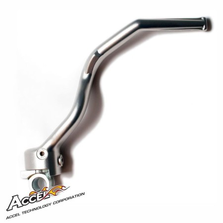 ACCEL DŹWIGNIA STARTERA (KOPKA) ALUMINIOWA KAWASAKI KXF 250 '13'20 KOLOR SREBRNY