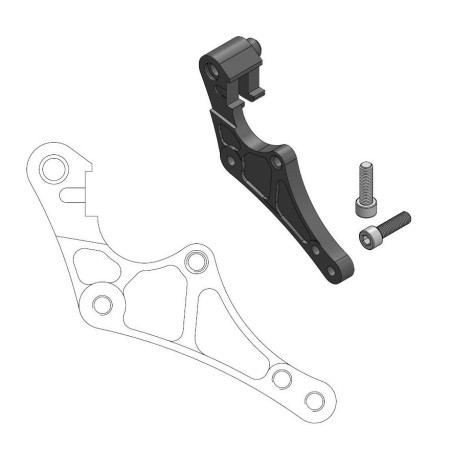 MOTOMASTER ADAPTER OVERSIZE 320 MM (SUPERMOTO) DO ZACISKU OEM  KTM,HUSABERG,HUSQVARNA (PATRZ OPIS DODATKOWY)