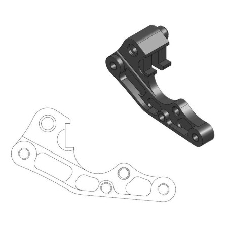MOTOMASTER PROMOCJA ADAPTER DO TARCZY HAMULCOWEJ FLAME 270MM PRZÓD BETA 250/300/350/390/400/430/450/480/498/500 BETA 250/300RR '13'19