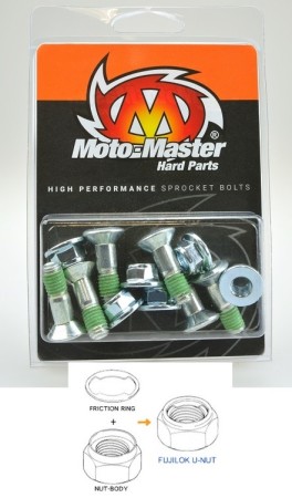 MOTOMASTER ŚRUBY DO ZĘBATKI TYLNEJ M8X26MM (6SZTUK) FUJILOK UNUT (TORX) KTM/HUSQVARNA/BETA