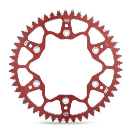 MOTOMASTER PROMOCJA ZĘBATKA TYLNA ALUMINIOWA T7075 (ERGAL) 289 53 (28953) KOLOR CZERWONY HONDA CR / CRF '83'25, BETA RR '13'25, (JTR210.53) (ŁAŃC.520)