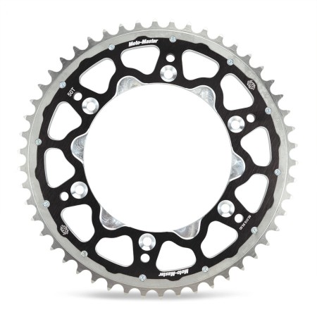 MOTOMASTER PROMOCJA ZĘBATKA FUSION DUAL RING (STALOWOALUMINIOWA 4549 49 KTM 250/350 FREERIDE '1417, (PATRZ OPIS DODATKOWY) KOLOR CZARNY