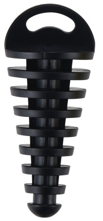 ACCEL KOREK WYDECHU MAŁY (2T) KOLOR CZARNY (MP01BK)