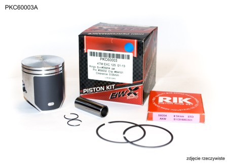 Bearing Worx Tłok KTM SX125 EXC125 Husqvarna TC125 TE125 Beta RR 125 0119 A 53,94mm