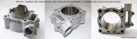 PROMX 2024/05 CYLINDER HONDA CRF 250 R '04'09 , CRF 250 X '04'17 (STD 78MM) NICASIL