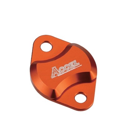 ACCEL ZAŚLEPKA WAŁKA ROZRZĄDU KTM SXF 450/505 '07'12 KOLOR POMARAŃCZOWY