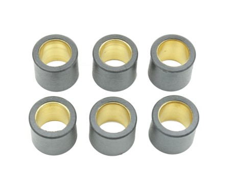 ATHENA ROLKI WARIATORA 19X17 MM 12.5GR PIAGGIO X8 / SKIPPER / FLY / HEXAGON / LIBERTY / BEVERLY 125 / 150 / 200, GILERA RUNNER 125 / 180 / 200, DERBI BOULEVERD 1250 /150 / 200, APRILIA SR 125 / 150