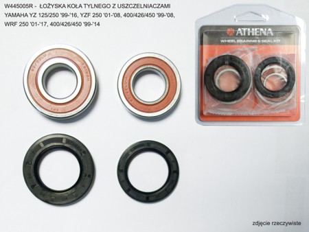 Athena Łożyska koła tył Yamaha YZ 125/250 YZ250/450F WR250/450F 9920 (251252)