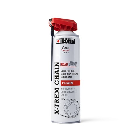 IPONE SPRAY CHAIN 500ML XTREM ROAD SMAR DO ŁAŃCUCHÓW (CARELINE) (AKC) (12)