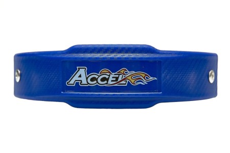 ACCEL OSŁONA ( OCHRANIACZ ) TŁUMIKA ŚR. 102127MM KOLOR NIEBIESKI  PROMOCJA