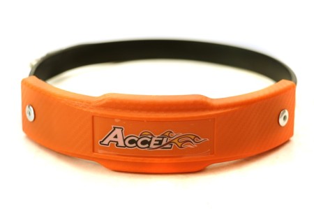 ACCEL OSŁONA ( OCHRANIACZ ) TŁUMIKA ŚR. 102127MM KOLOR POMARAŃCZOWE  PROMOCJA