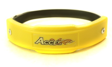 ACCEL OSŁONA ( OCHRANIACZ ) TŁUMIKA ŚR. 102127MM KOLOR ŻÓŁTY  PROMOCJA