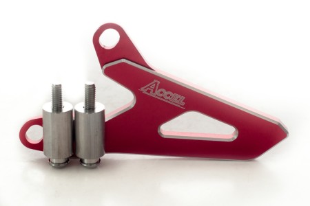 ACCEL OSŁONA ZĘBATKI PRZEDNIEJ HONDA CRF 450R/RX '1720 KOLOR CZERWONY  PROMOCJA
