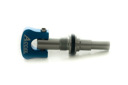 ACCEL ŚRUBA REGULACYJNA NAPIĘCIA SPRĘŻYNY ZAWORU WYDECHOWEGO KTM SX 85 '1820, 125/150 '1620, 250 '0320, EXC 250/300 '0418, HUSQVARNA TC 85 '1820, TC 125 '1620, TC 250 '1420, TE 250/300 '1118, TX 125/300 '1719 KOLOR NIEBIESKI  PROMOCJA
