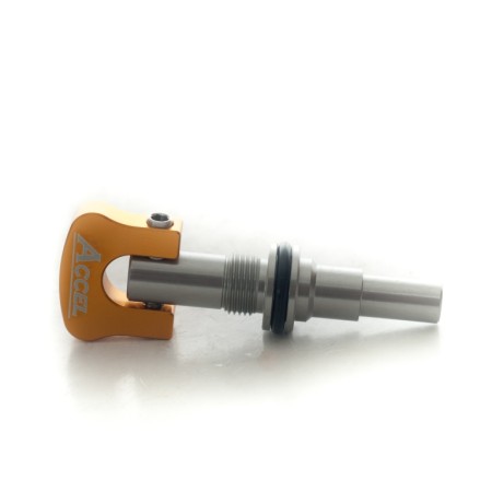 ACCEL ŚRUBA REGULACYJNA NAPIĘCIA SPRĘŻYNY ZAWORU WYDECHOWEGO KTM SX 85 '1820, 125/150 '1620, 250 '0320, EXC 250/300 '0418, HUSQVARNA TC 85 '1820, TC 125 '1620, TC 250 '1420, TE 250/300 '1118, TX 125/300 '1719 KOLOR ZŁOTY  PROMOCJA