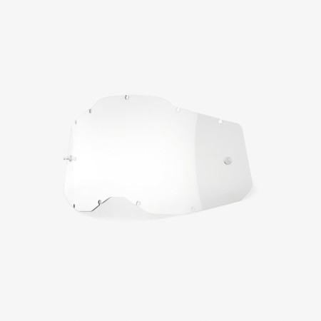 100 PROCENT AC2/ST2 YOUTH REPLACEMENT LENS  CLEAR, SZYBA/SZYBKA POJEDYNCZA DO GOGLI ACCURI 2/STRATA 2 YOUTH DZIECIĘCE KOLOR PRZEŹROCZYSTY STARY KOD: 5100910101