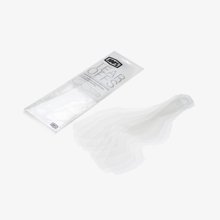 100 PROCENT RC2/AC2/ST2 STANDARD TEAROFFS 20PK  ZRYWKI / ZRZUTKI DO GOGLI RACECRAFT 2 /ACCURI 2 / STRATA 2 (20 SZTUK) STARY KOD 5101810120