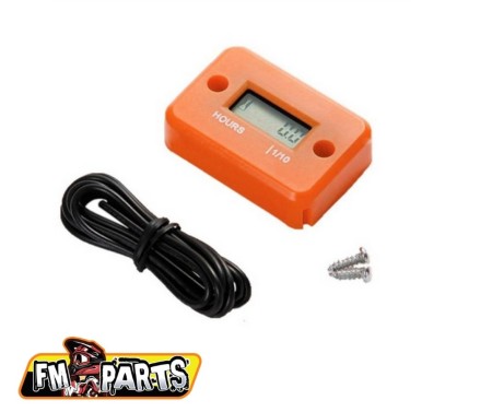 FMParts Licznik motogodzin indukcyjny pomarańczow