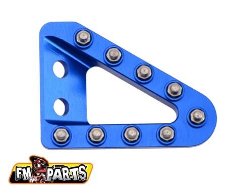 FmParts Stopka dźwigni hamulca tył szeroka niebieska KTM EXC EXCF SX SXF Husqvarna TE FE TC FC Gas Gas MC EC 150/250/300/350/450/500 1623