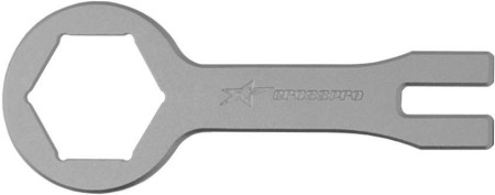 CROSSPRO KLUCZ DO KORKÓW/NAKRĘTEK AMORTYZATORÓW KAYABA 49MM YAMAHA/KAWASAKI/SUZUKI/GAS GAS/SHERCO/FANTIC KOLOR SREBRNY