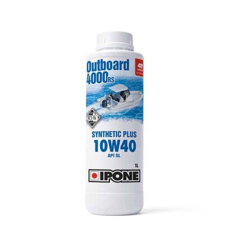 IPONE OUTBOARD 4000 RS 10W40 4T OLEJ SILNIKOWY PÓŁSYNTETYK 1L SILNIKI ZABURTOWE (AKC) (15)  WYPRZEDAŻ