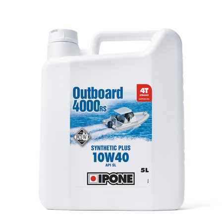 IPONE OUTBOARD 4000 RS 10W40 4T OLEJ SILNIKOWY PÓŁSYNTETYK 5L SILNIKI ZABURTOWE (AKC) (4)  WYPRZEDAŻ