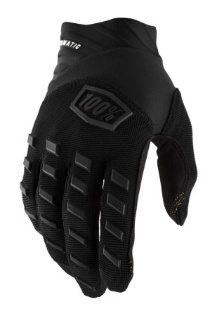 100 PROCENT RĘKAWICE CROSS/ENDURO AIRMATIC BLACK/CHARCOAL KOLOR CZARNY ROZMIAR L