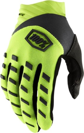 100 PROCENT RĘKAWICE CROSS/ENDURO AIRMATIC FLUO YELLOW/BLACK KOLOR ŻÓŁTY FLUO/CZARNY ROZMIAR 2XL