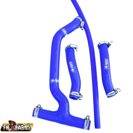 FMPARTS SILIKONOWE WĘŻE/PRZEWODY CHŁODNICY SHERCO 250/300 '13'24 KOLOR NIEBIESKI