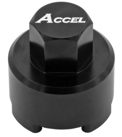 ACCEL KLUCZ DO SERWISU ZAWIESZEŃ PRZEDNICH WP DWUKOMOROWYCH ORAZ WP 48U AER DO ROZKRĘCANIA GÓRNEJ NAKRETKI WKŁADU OLEJOWEGO KTM SX 125250, SXF 250450 '1721, HUSQVARNA TC/FC/TX/FX '1721 (WHITE POWER WP 48U AER) (FCT05)(DWUKOMOROWY WP 48) (FCT05)