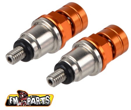 FMPARTS ODPOWIETRZNIK AMORTYZATORÓW KTM/HUSQVARNA WP KOLOR POMARAŃCZOWY