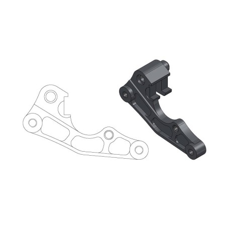 MOTOMASTER ADAPTER DO TARCZY 270MM KAWASAKI KXF/KXF 250/450 '15 (DO ZACISKU FABRYCZNEGO  OEM)