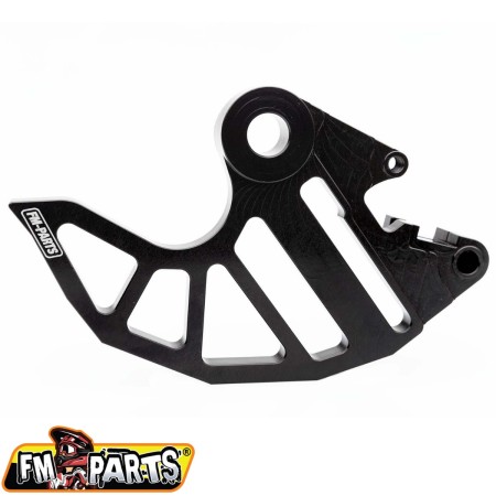 FMPARTS OSŁONA ALUMINIOWA TARCZY HAMULCOWEJ TYLNEJ KTM / HUSQVARNA / GAS GAS '03'23 KOLOR CZARNY