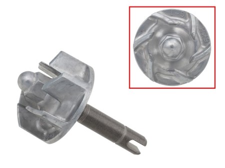 Bronco Wałek pompy wody Yamaha YFM660 Grizzly 0208 YXR660 RHINO 0407