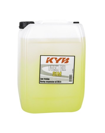 KYB (KAYABA) OLEJ DO TELESKOPÓW / AMORTYZATORÓW / ZAWIESZENIA KYB 01M OIL  FORK FRONT, KHL1511, SAE 5W, 20L KYB FF OIL 01M (AKC)