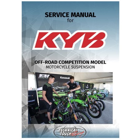 KYB KSIĄŻKA SERWISOWA (OFFROAD COMPETITION MODEL) ENGLISH (SERVICE MANUAL)