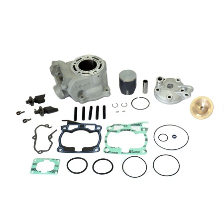 ATHENA CYLINDER KOMPLETNY KAWASAKI KX 125 '03'07 54MM STANDARD BORE (125CCM) KOMPLET Z ZAWOREM WYDECHOWYM I GŁOWICĄ