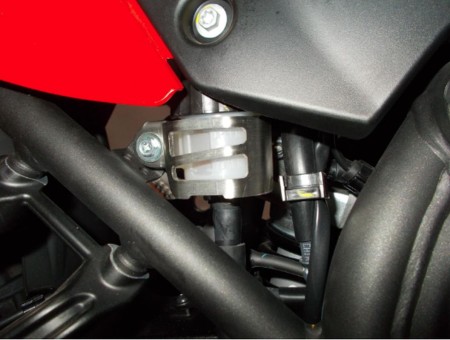 CROSSPRO OSŁONA ZBIORNIKA HAMULCOWEGO TYLNA YAMAHA XTZ 690 TENERE 700 '19  '22 KOLOR SREBRNY
