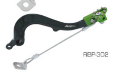 ACCEL DŹWIGNIA HAMULCA NOŻNEGO KAWASAKI KXF 250/450 '21'22 KOLOR ZIELONY